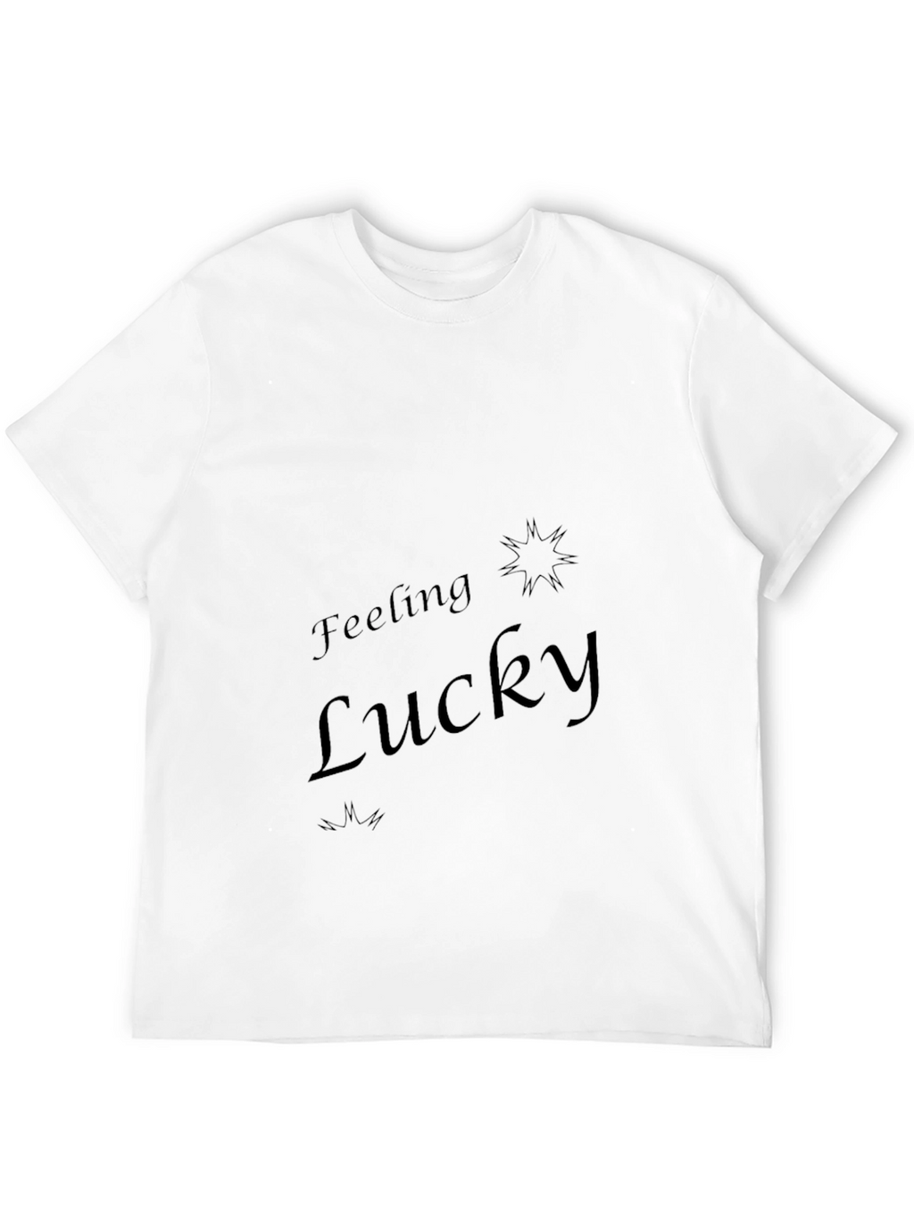 Feeling Lucky Graphic T-Shirt - Soft Cotton Blend