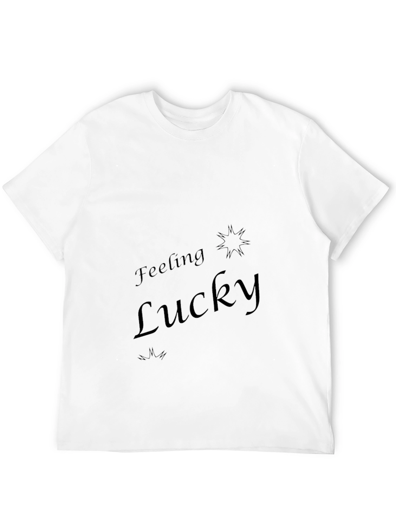 Feeling Lucky Graphic T-Shirt - Soft Cotton Blend