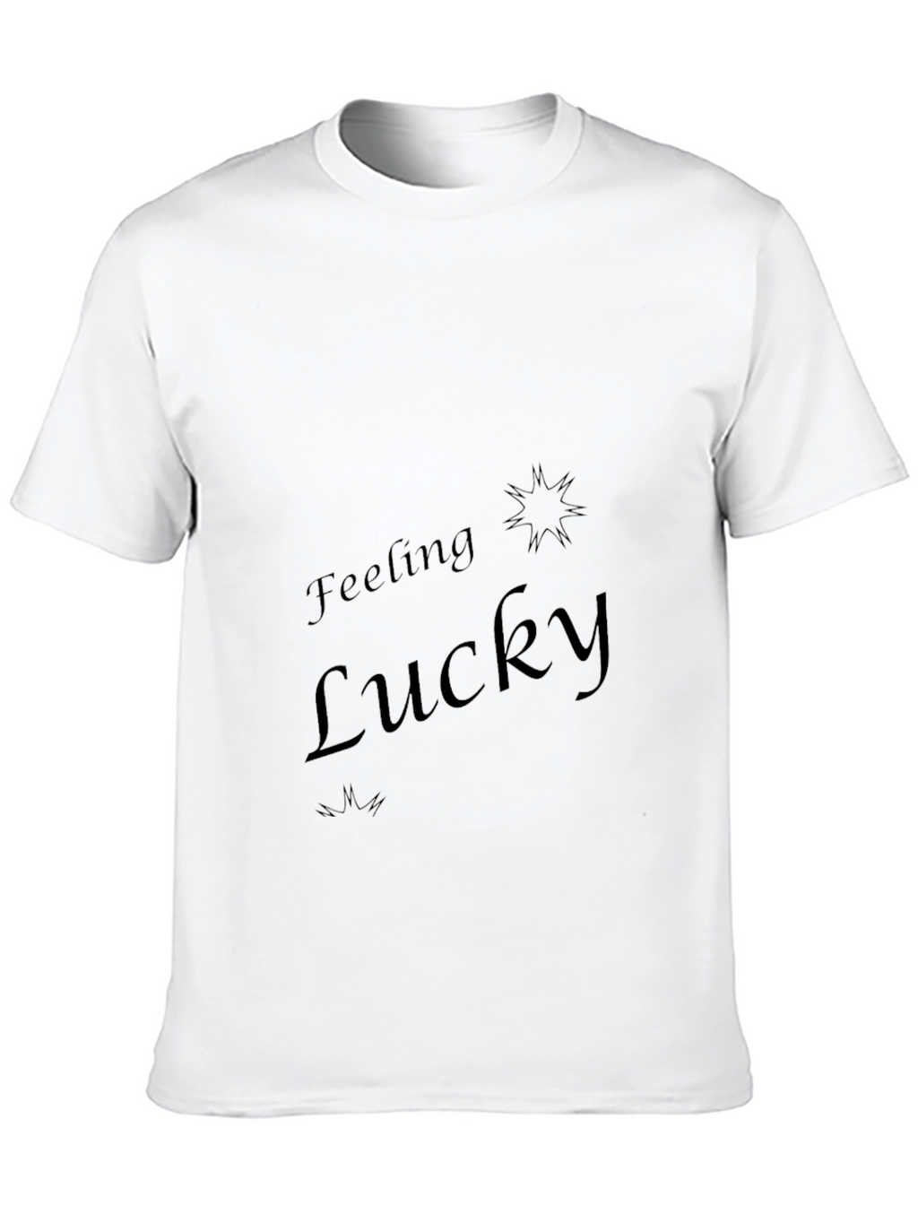 Feeling Lucky Graphic T-Shirt - Soft Cotton Blend
