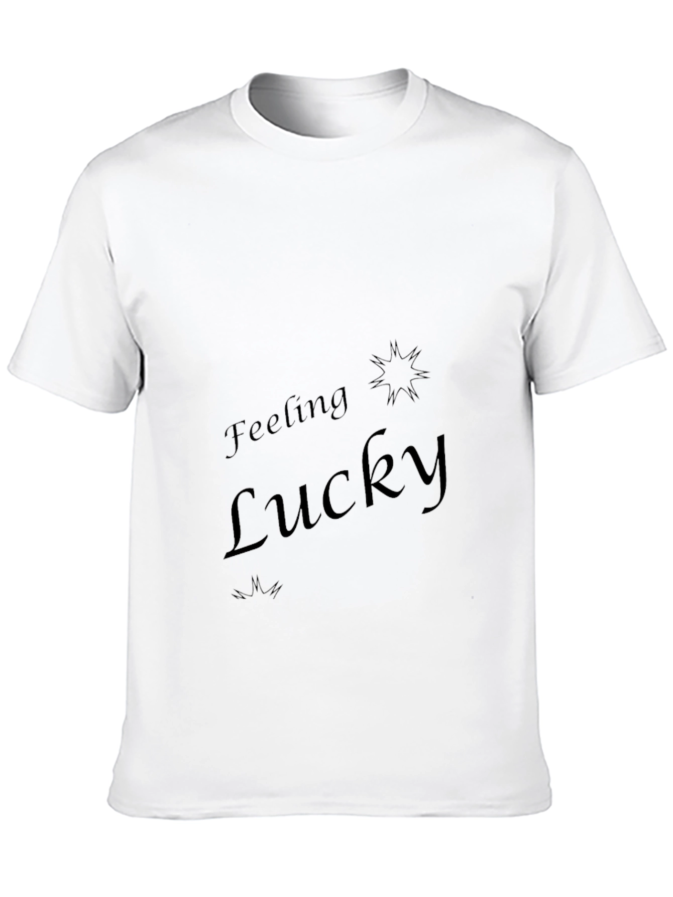 Feeling Lucky Graphic T-Shirt - Soft Cotton Blend