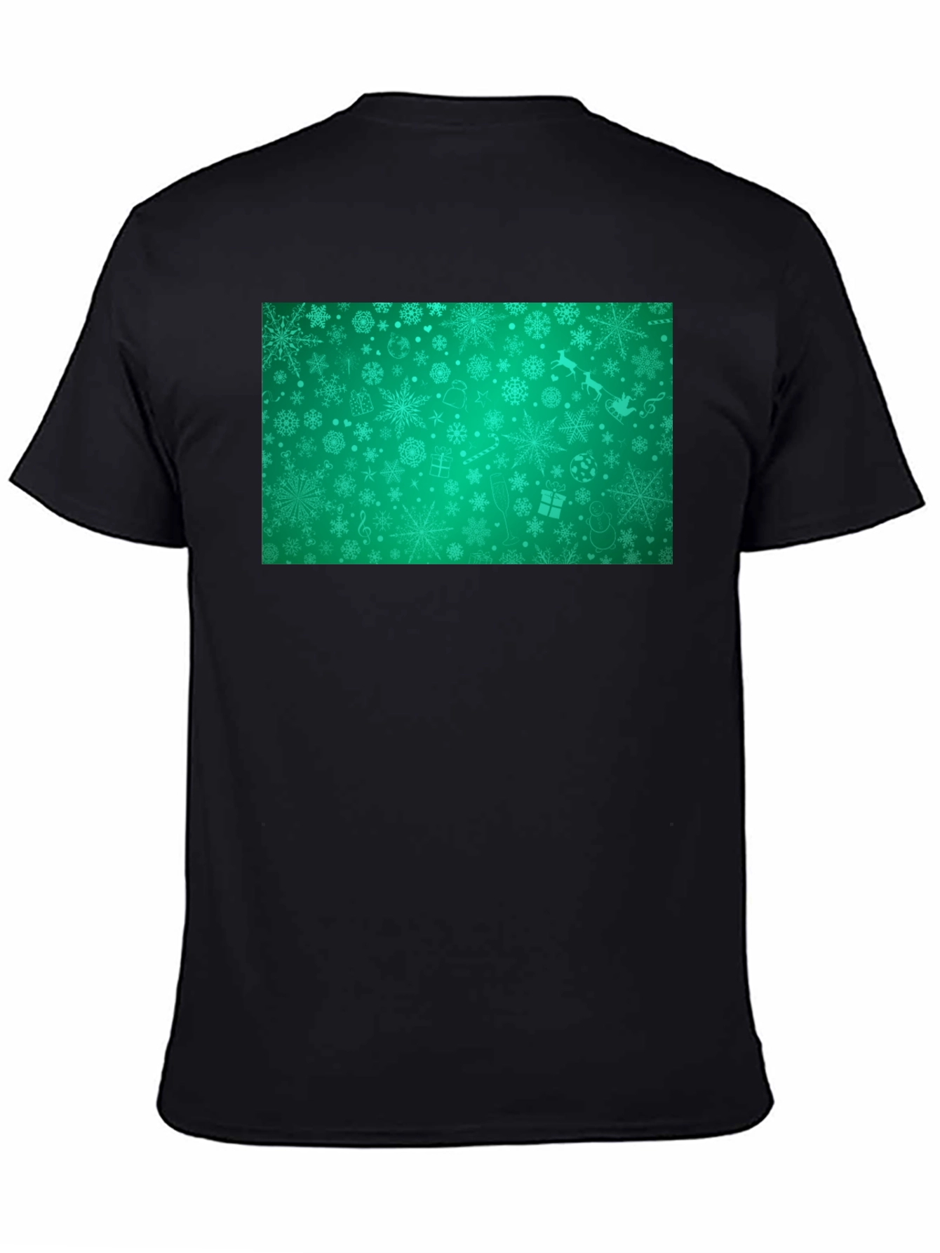Festive Holiday Snowflakes Graphic Tee