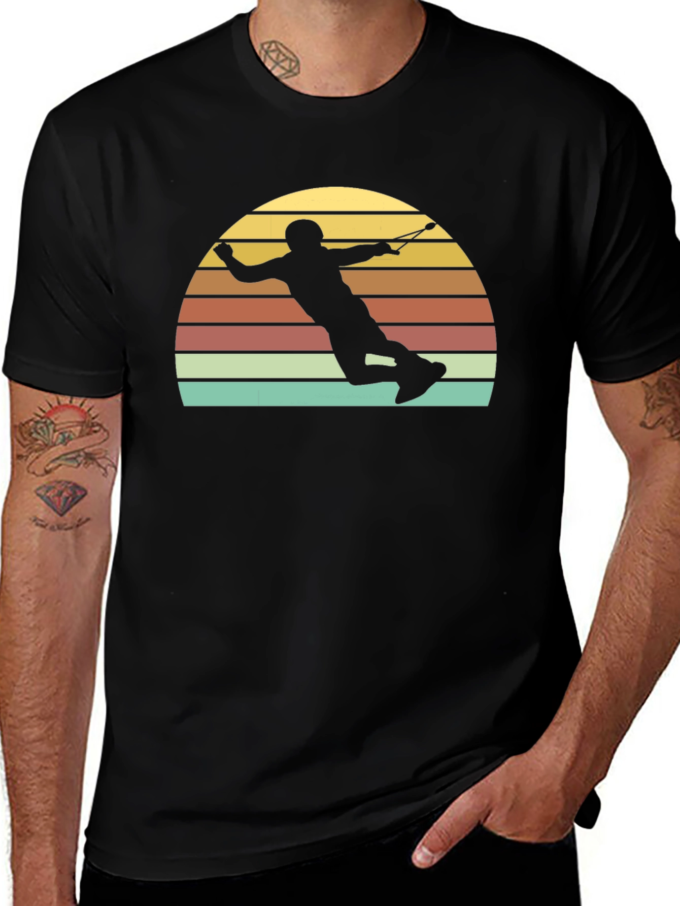 Retro Watersports T-Shirt - Vintage Style
