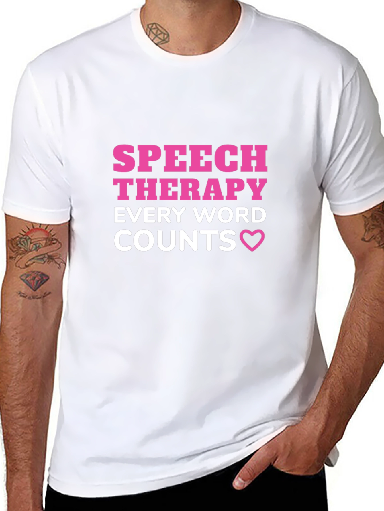 Speech Therapy Every Word Counts T-Shirt