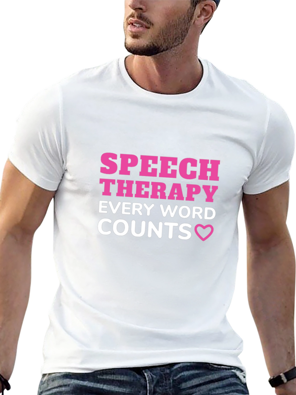 Speech Therapy Every Word Counts T-Shirt