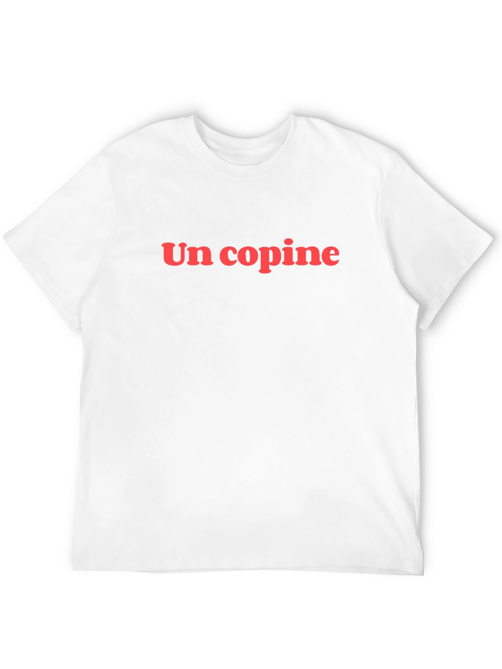 Un Copine T-Shirt Black Casual Graphic Tee