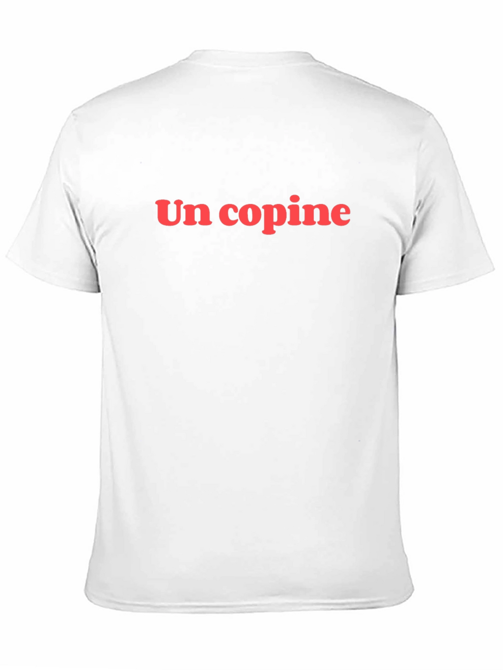 Un Copine T-Shirt Black Casual Graphic Tee