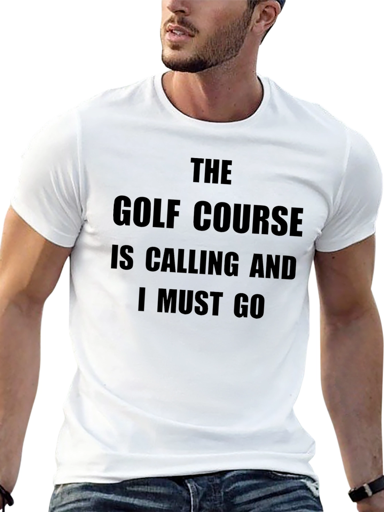 Golf Course Calling T-Shirt - Golfer Apparel
