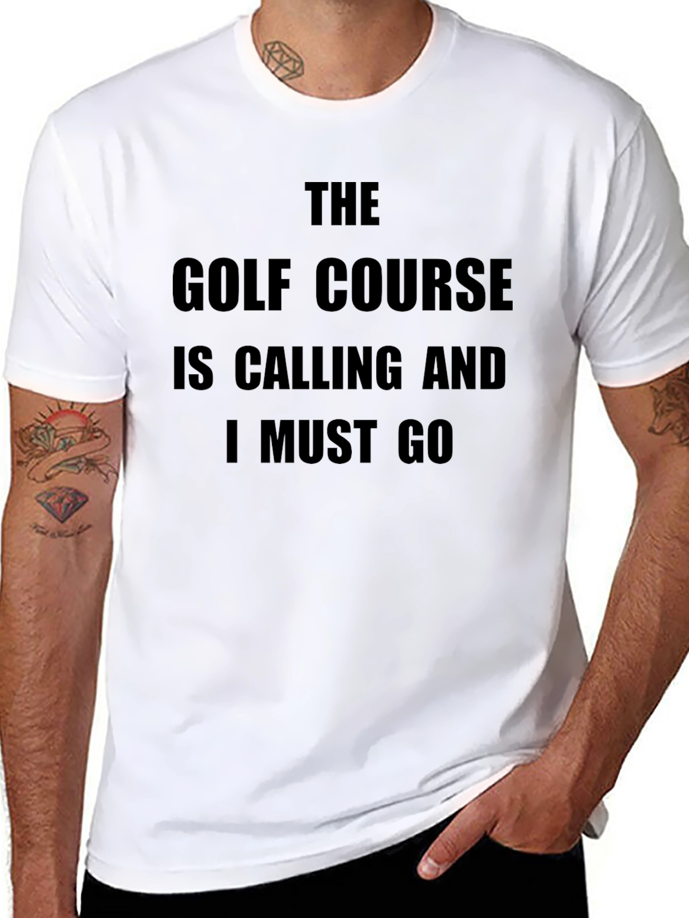 Golf Course Calling T-Shirt - Golfer Apparel