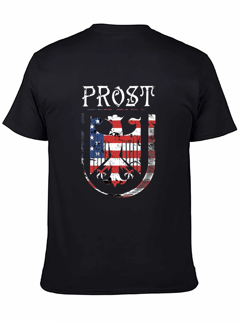 Prost German-American Flag Graphic T-Shirt
