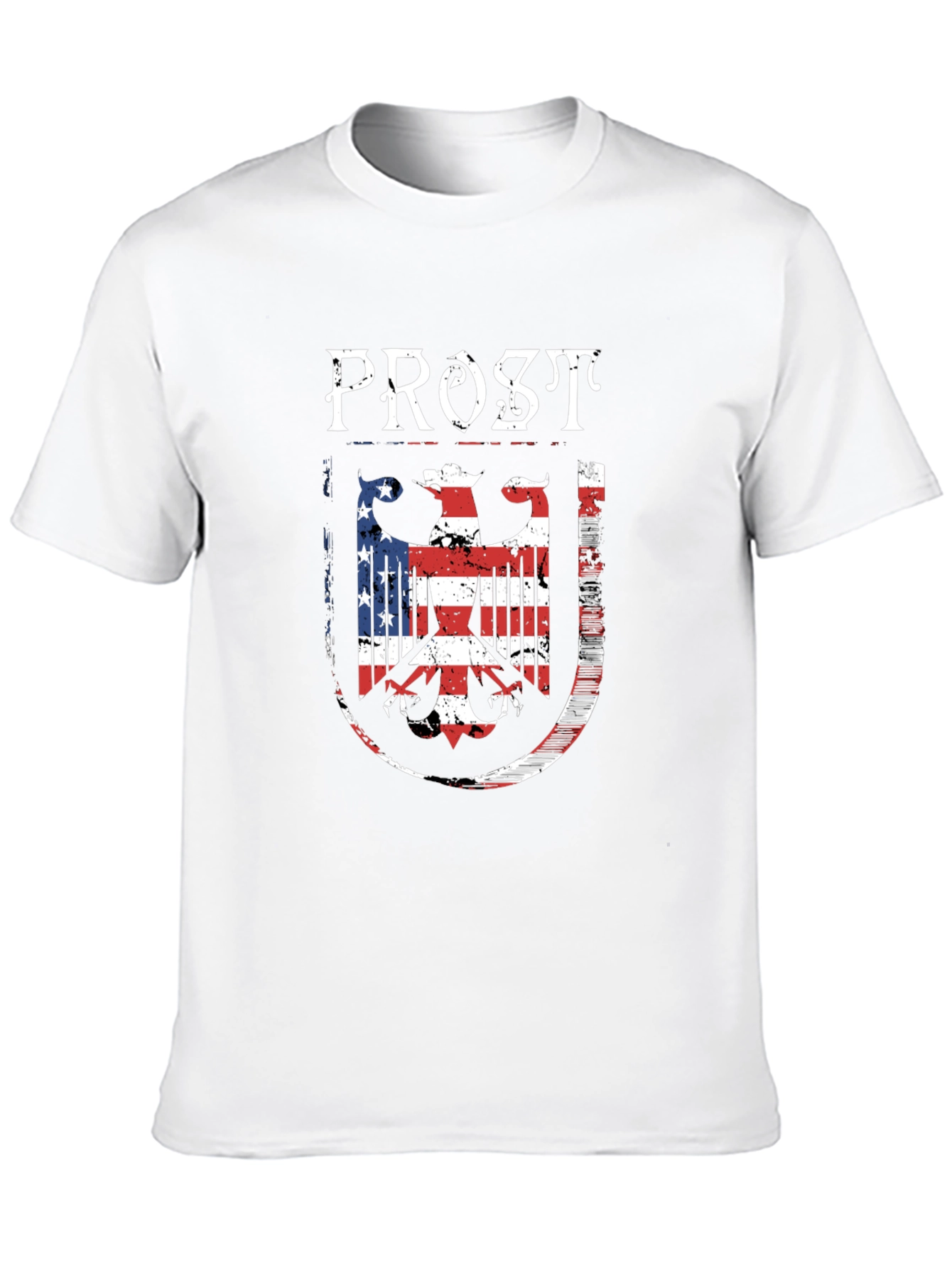 Prost German-American Flag Graphic T-Shirt