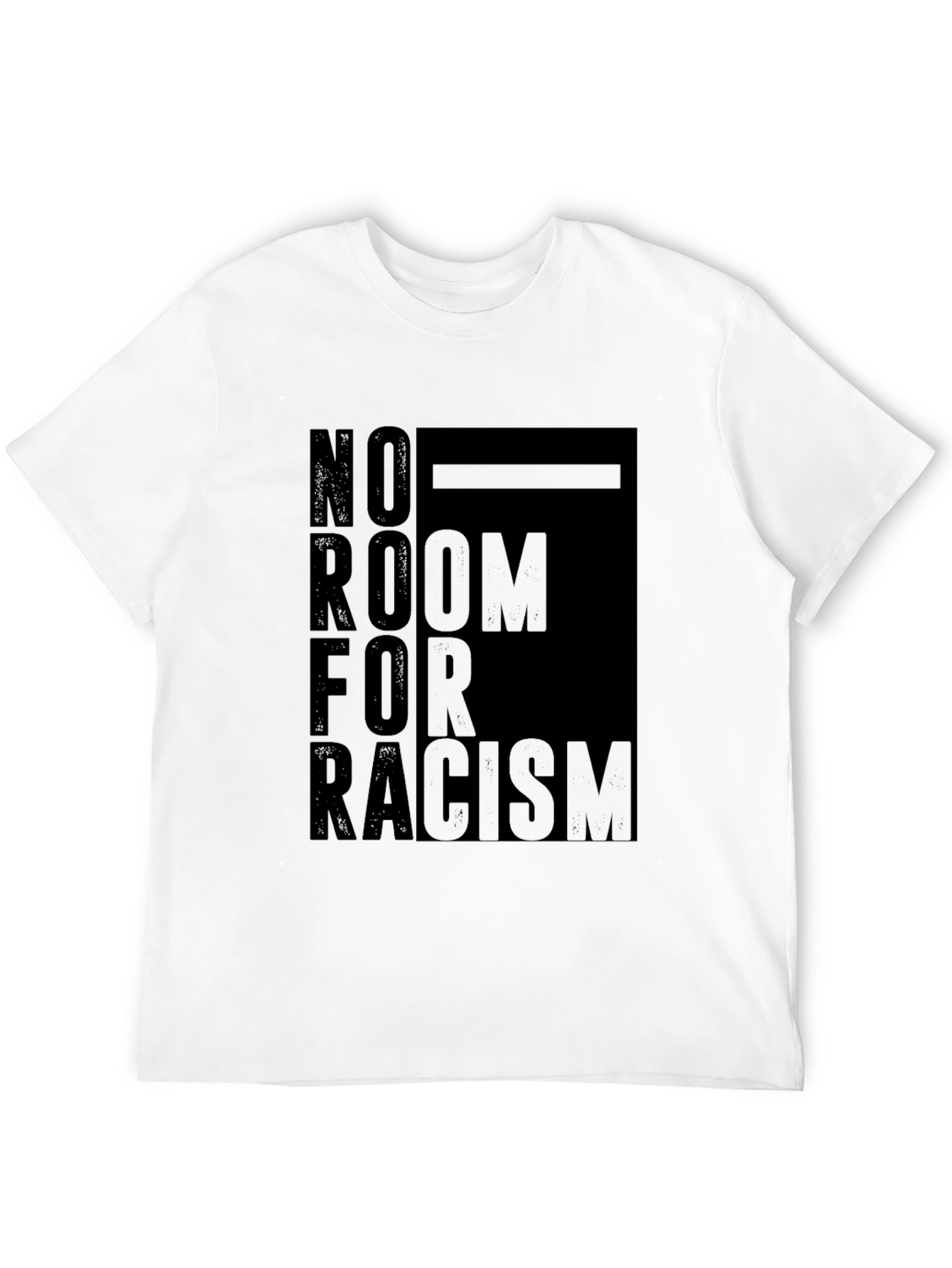No Room For Racism Graphic Tee - Black