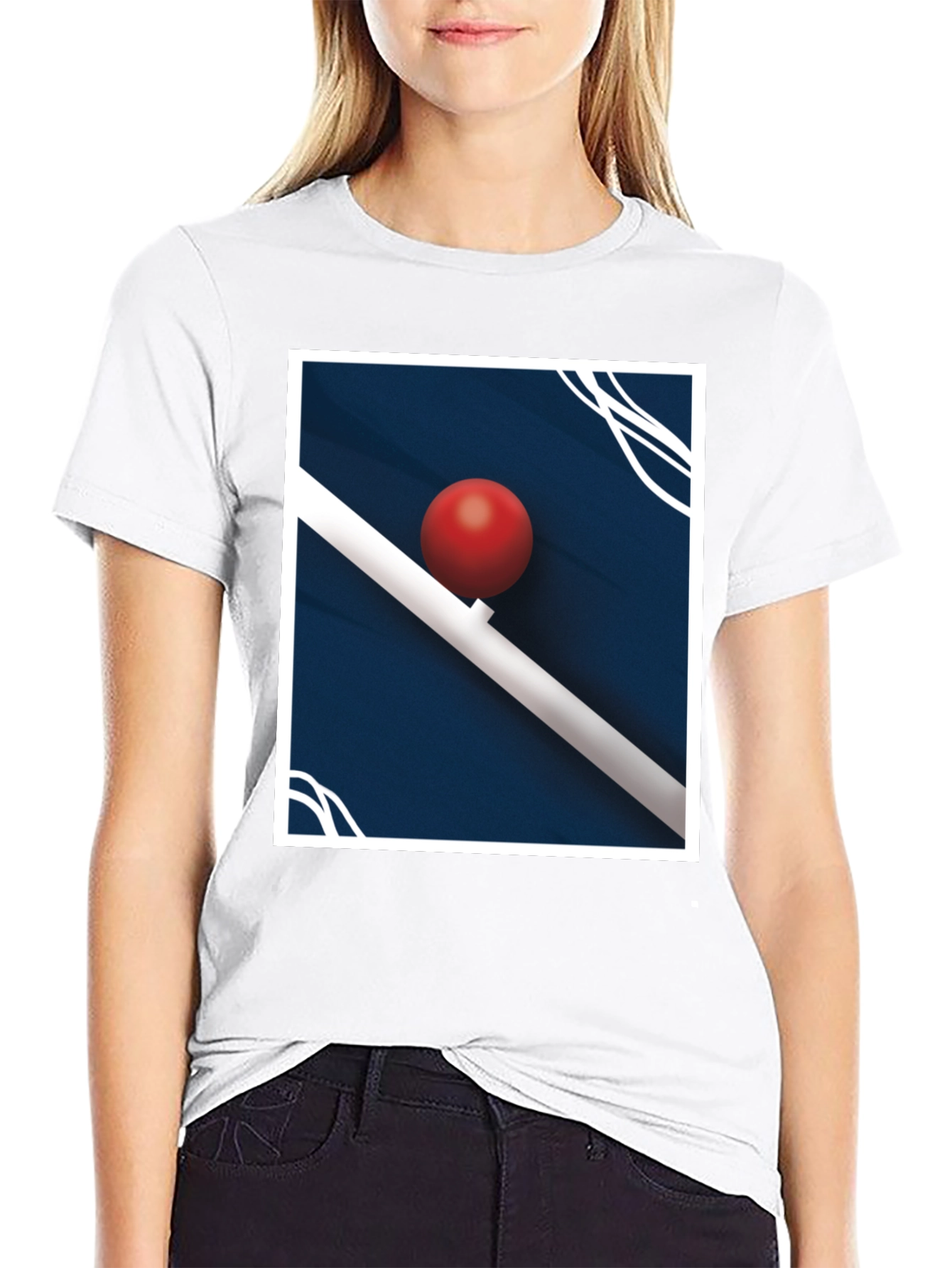 Modern Art Graphic Tee - Bold & Unique Design