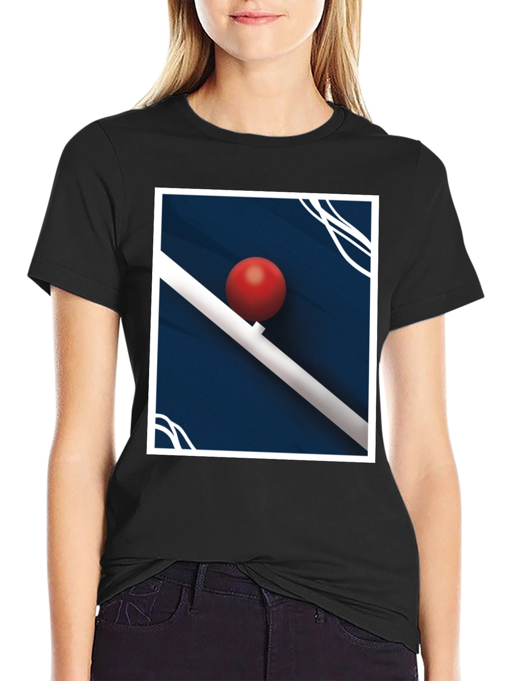 Modern Art Graphic Tee - Bold & Unique Design