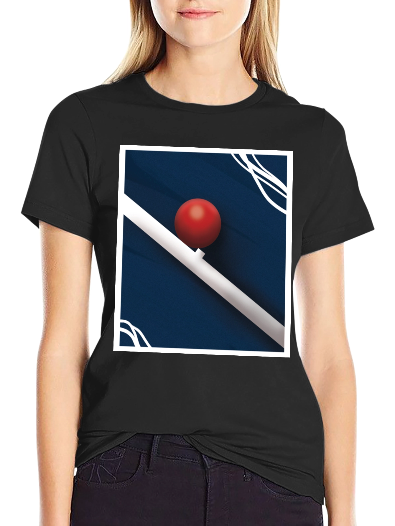 Modern Art Graphic Tee - Bold & Unique Design