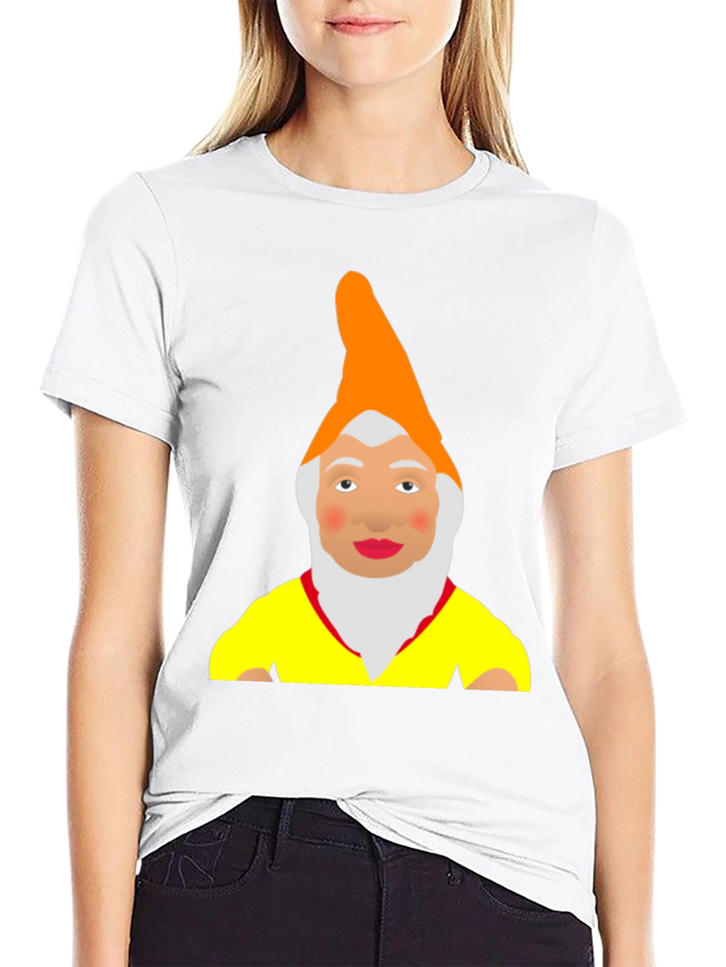 Funny Gnome Graphic T-Shirt