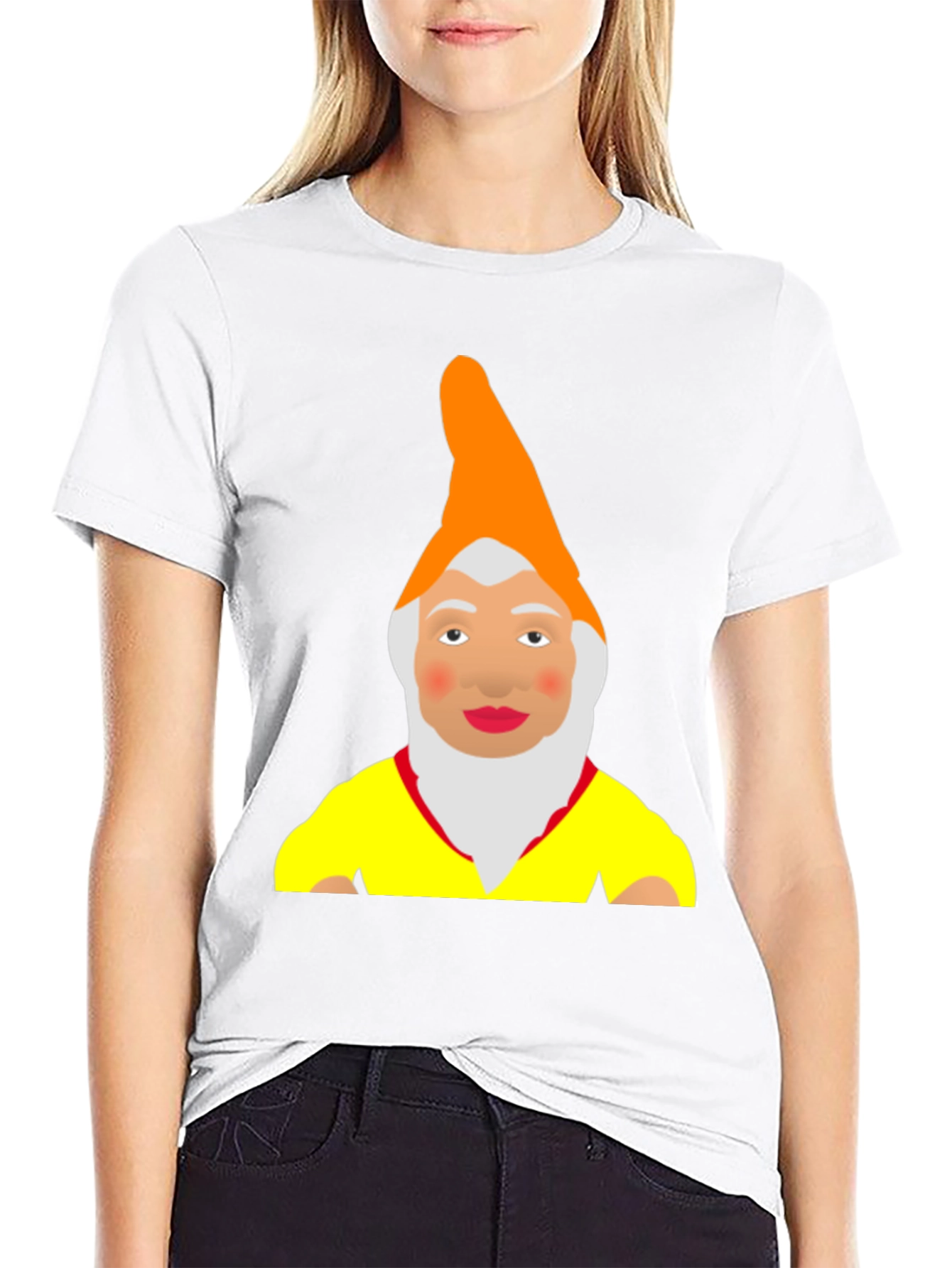 Funny Gnome Graphic T-Shirt