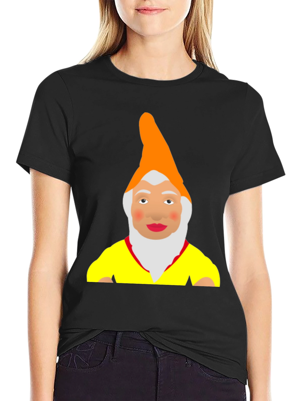 Funny Gnome Graphic T-Shirt