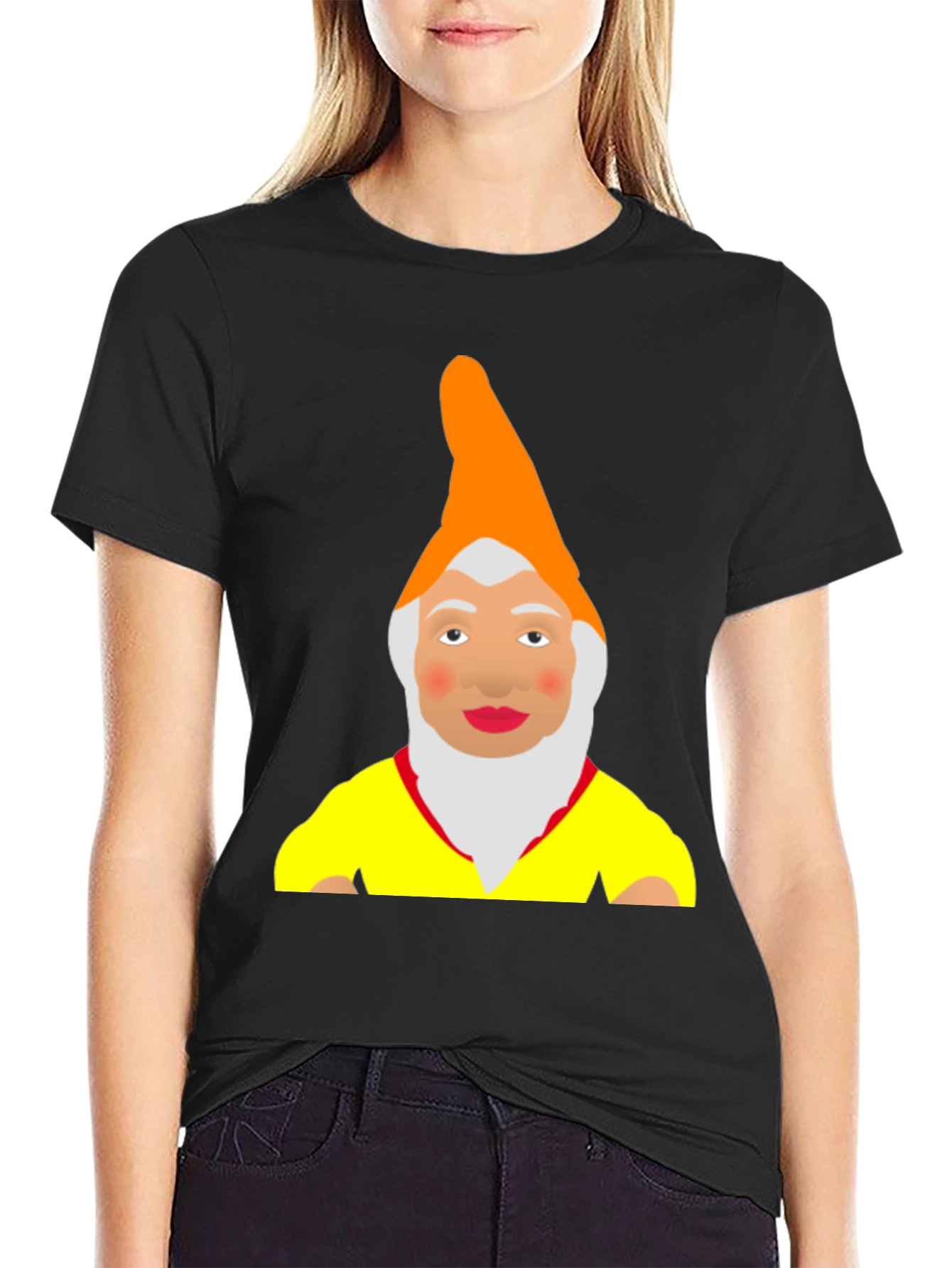 Funny Gnome Graphic T-Shirt