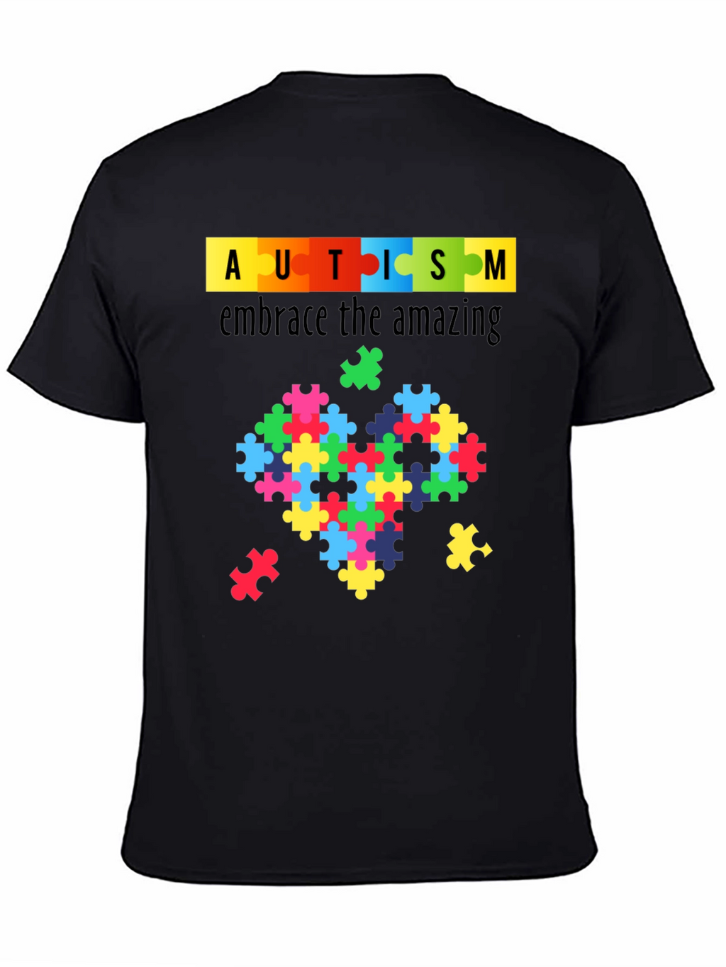Autism Awareness Tee - Embrace The Amazing