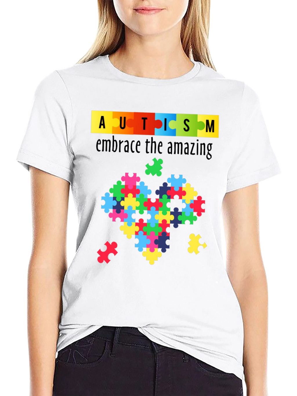 Autism Awareness Tee - Embrace The Amazing