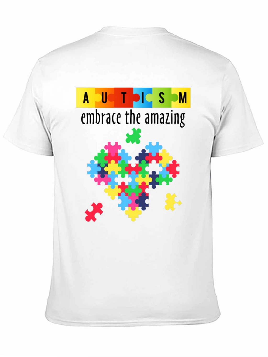 Autism Awareness Tee - Embrace The Amazing