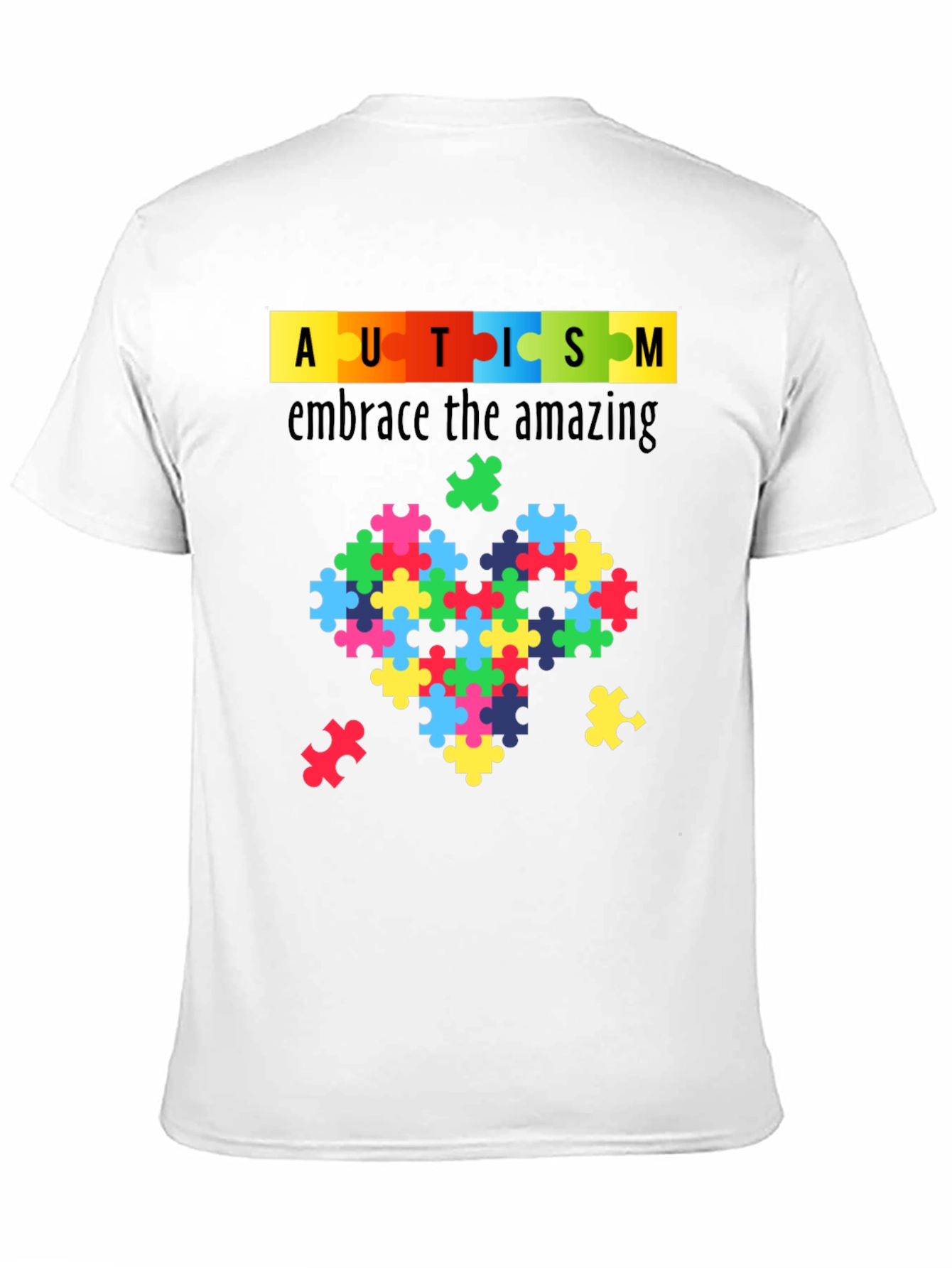 Autism Awareness Tee - Embrace The Amazing