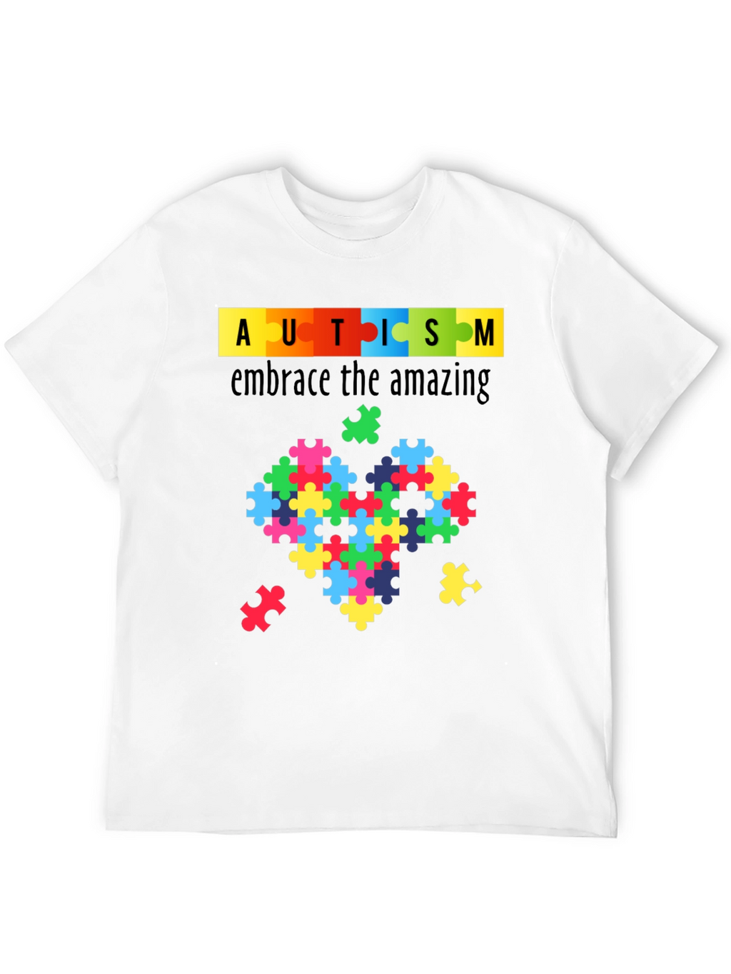 Autism Awareness Tee - Embrace The Amazing
