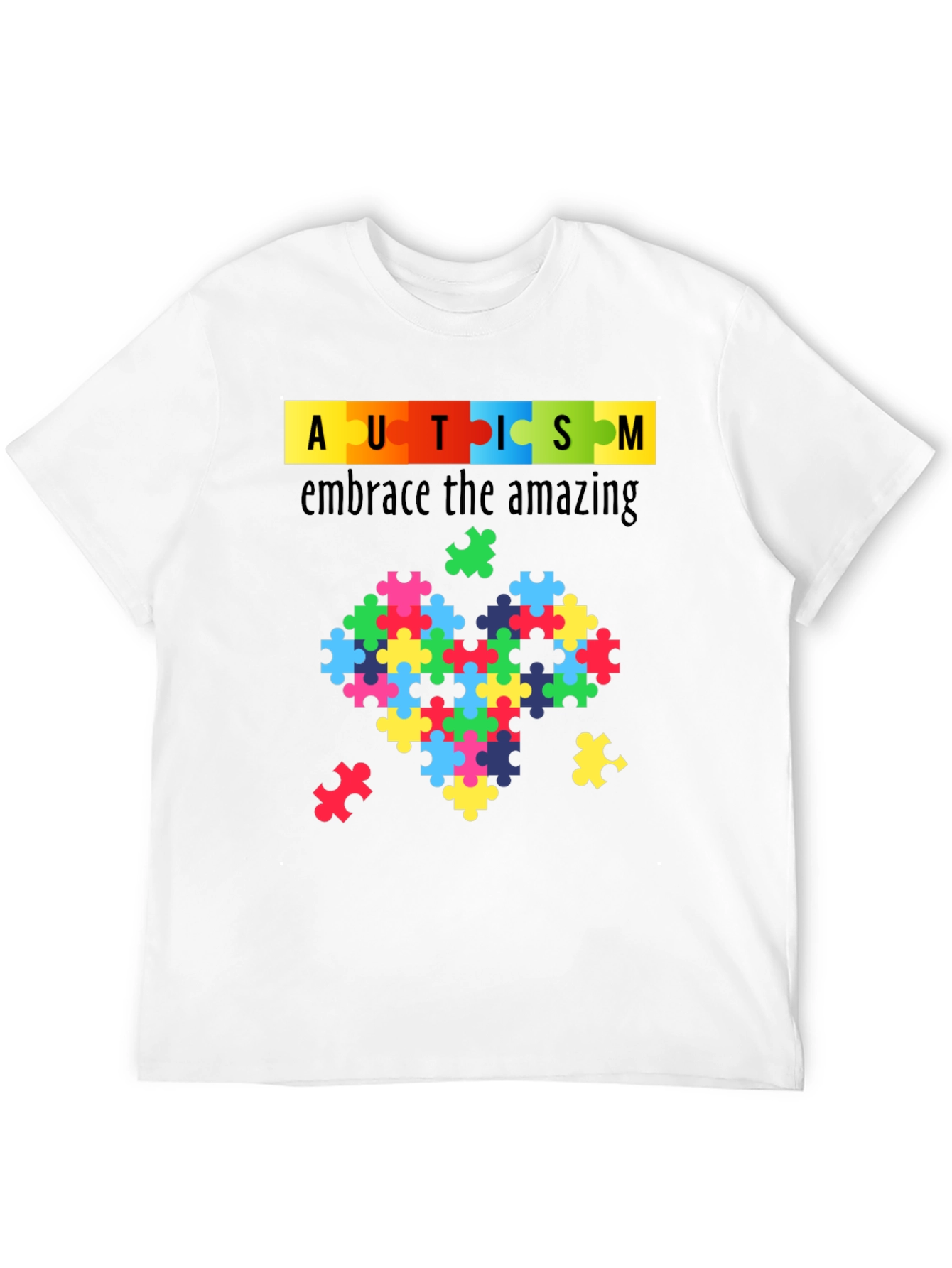 Autism Awareness Tee - Embrace The Amazing