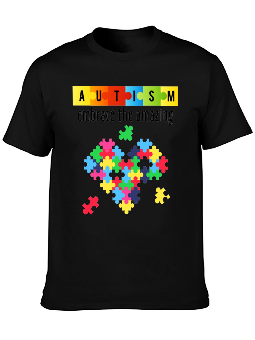 Autism Awareness Tee - Embrace The Amazing