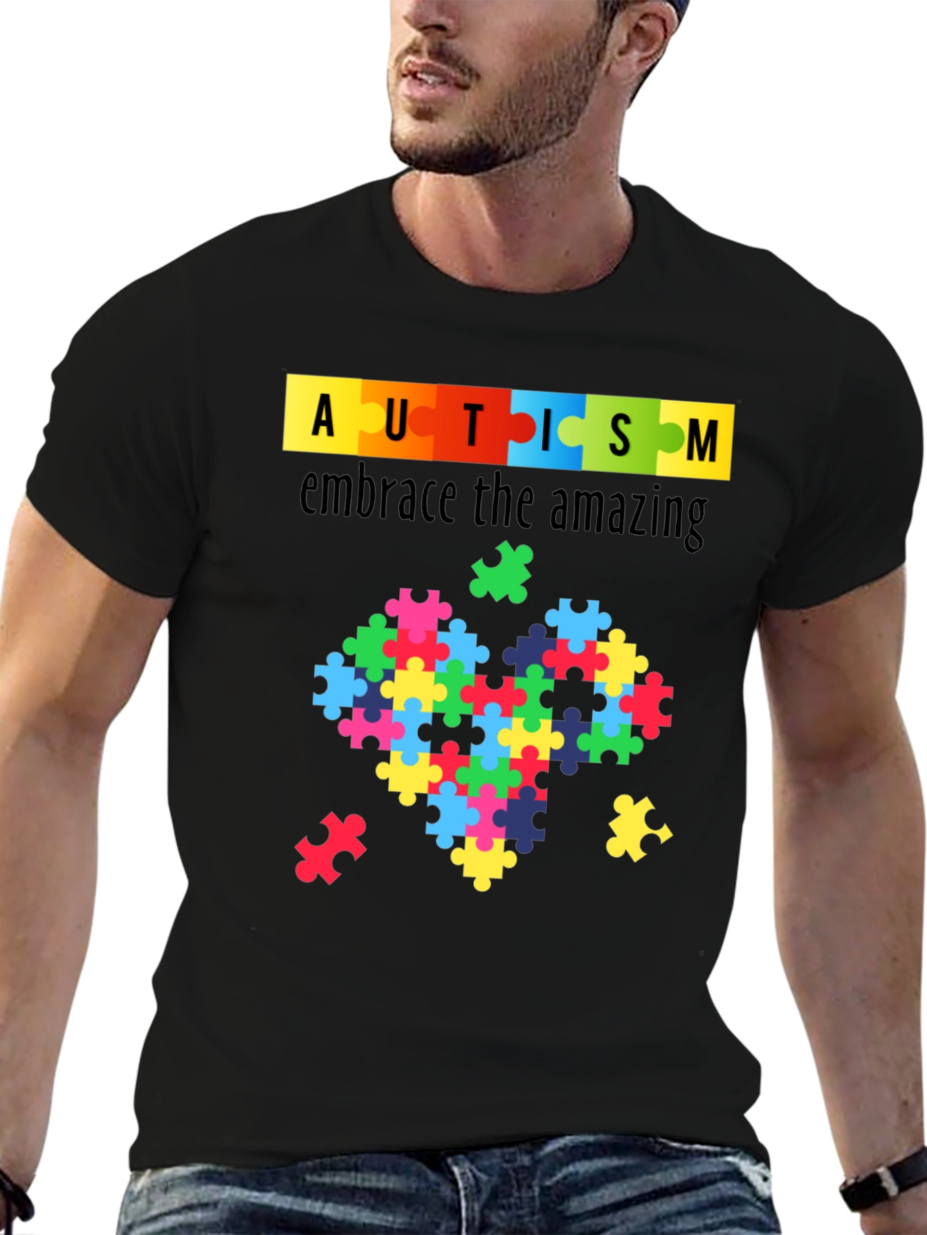 Autism Awareness Tee - Embrace The Amazing