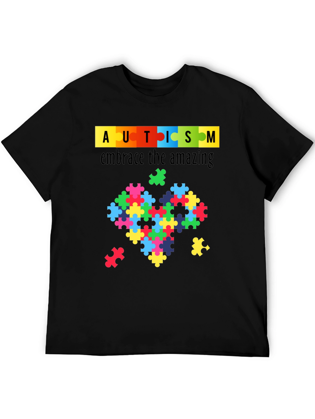 Autism Awareness Tee - Embrace The Amazing