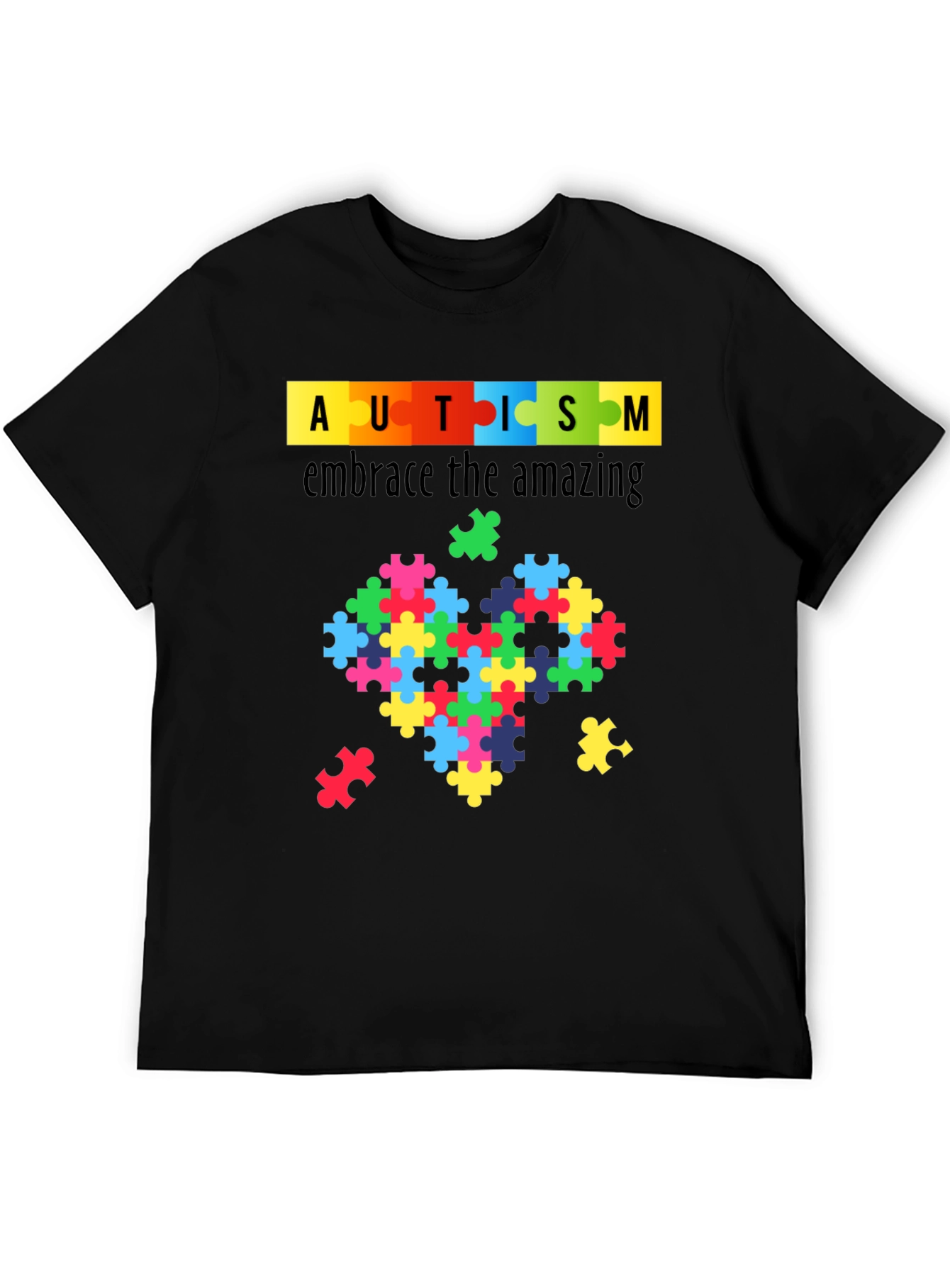 Autism Awareness Tee - Embrace The Amazing