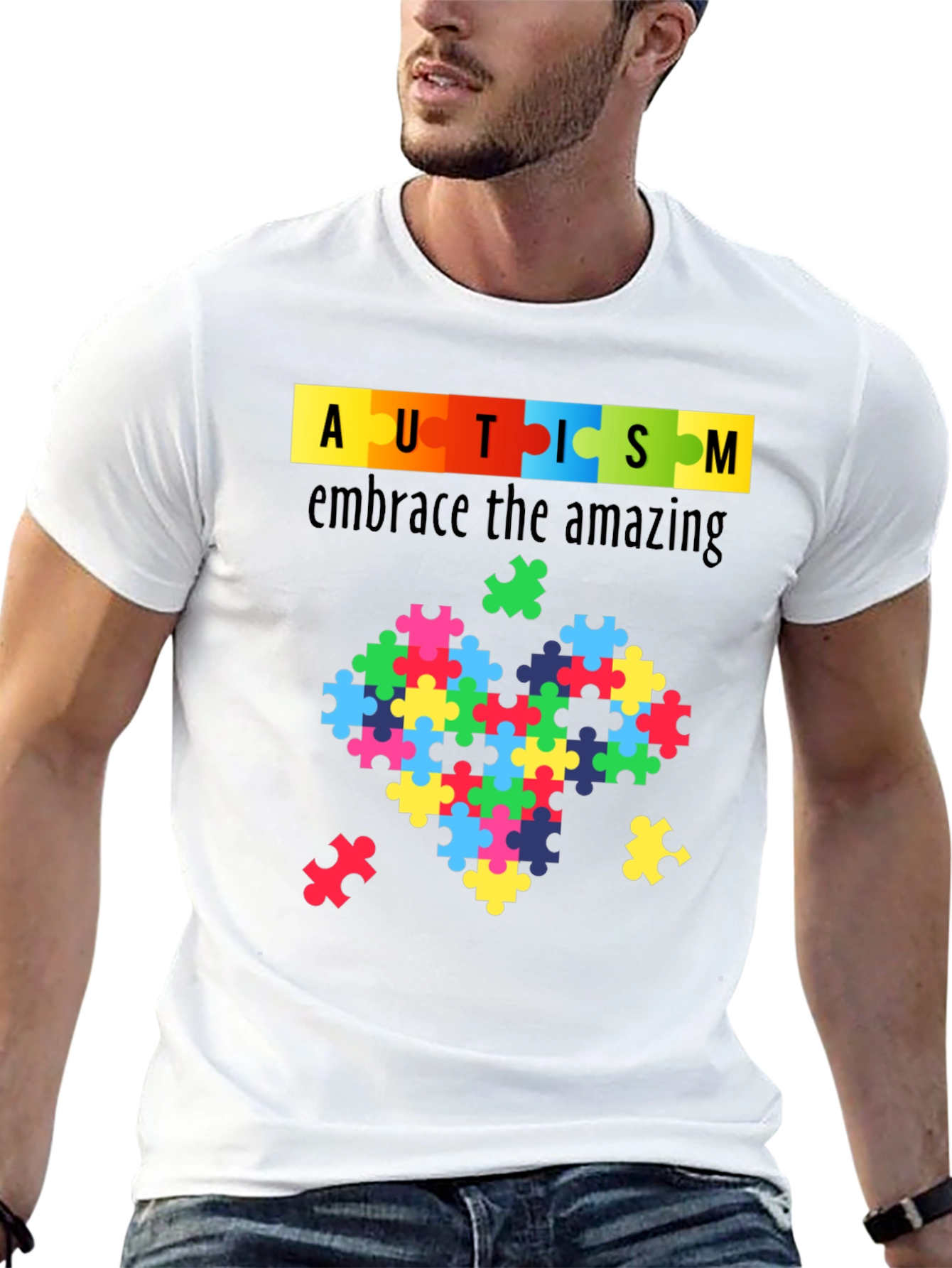 Autism Awareness Tee - Embrace The Amazing