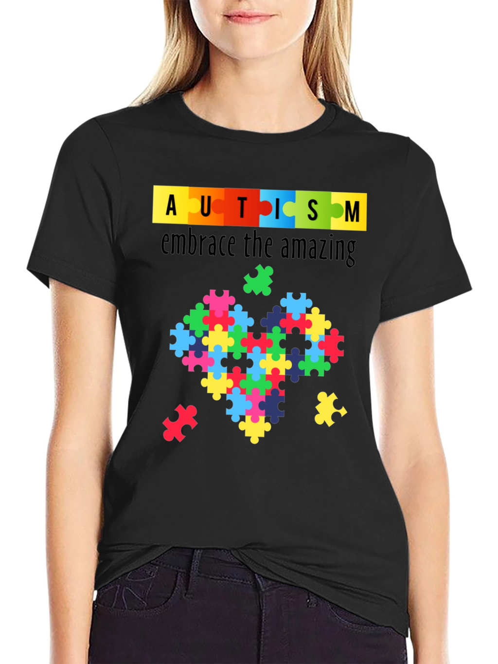 Autism Awareness Tee - Embrace The Amazing