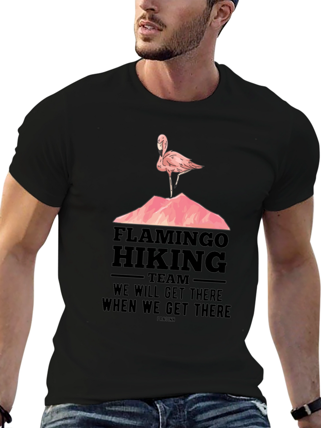 Flamingo Hiking Team T-Shirt