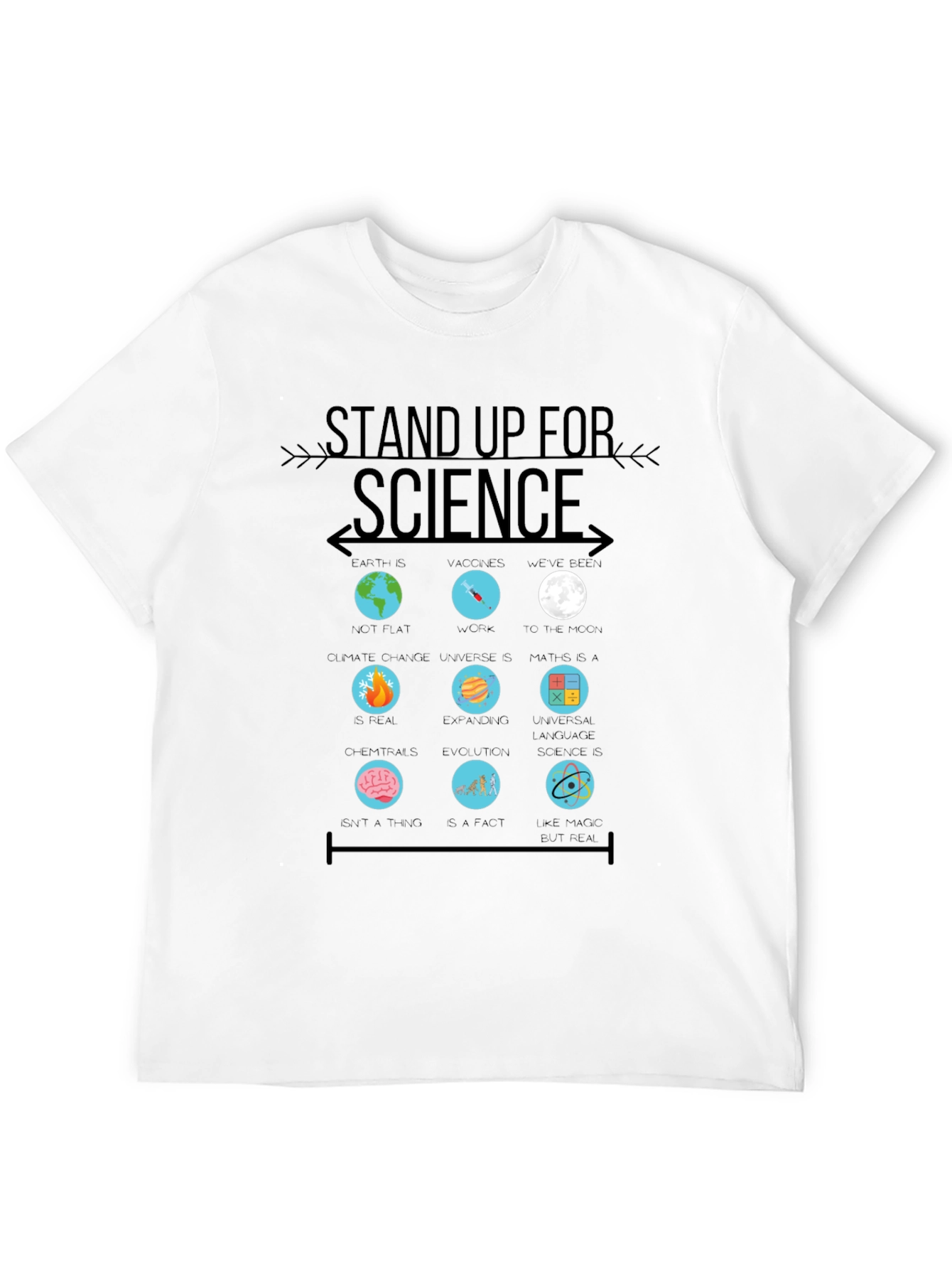 Stand Up For Science Graphic Tee