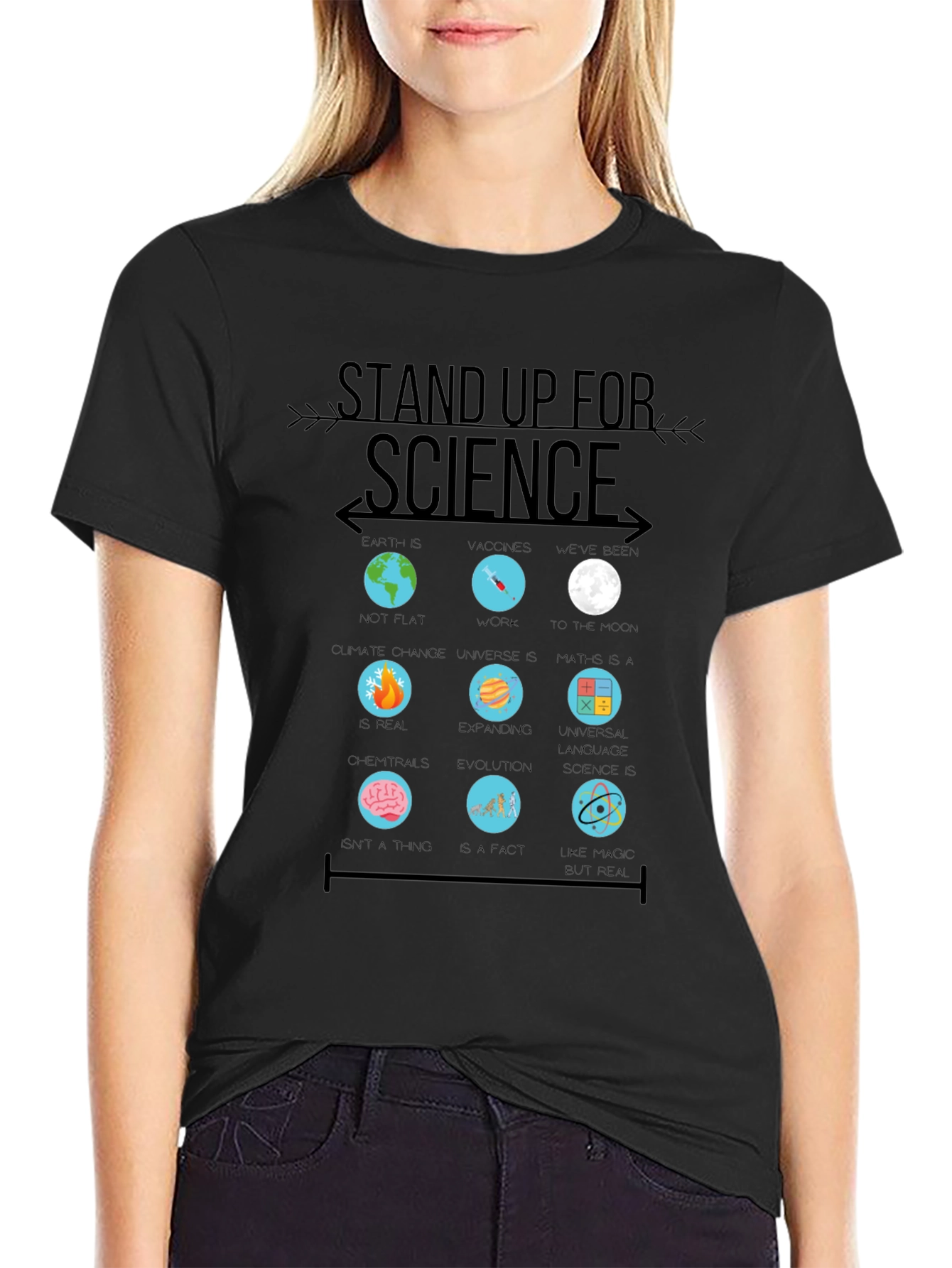 Stand Up For Science Graphic Tee