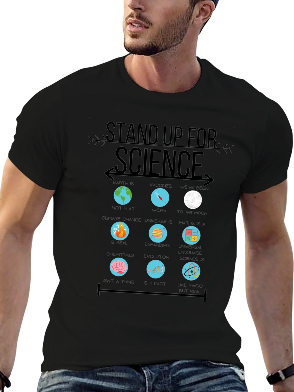 Stand Up For Science Graphic Tee