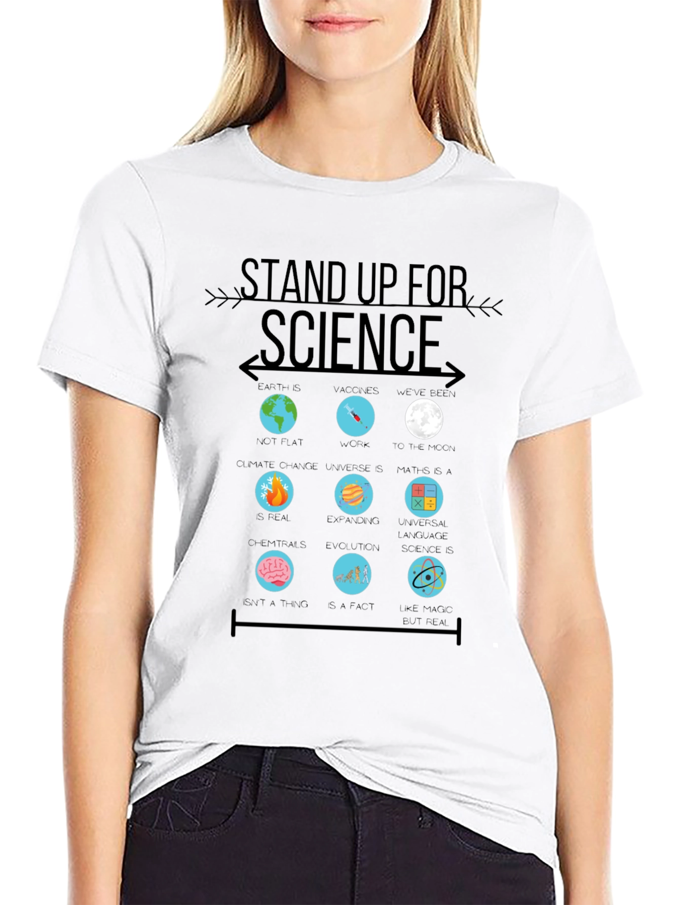 Stand Up For Science Graphic Tee