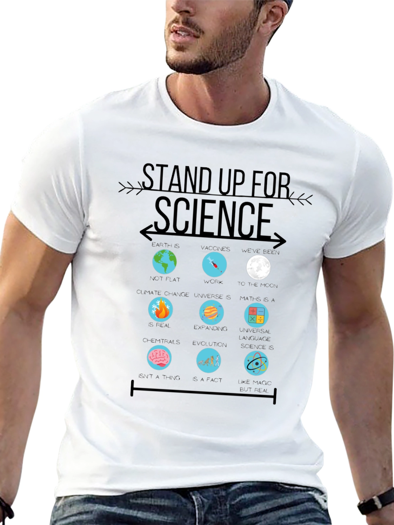 Stand Up For Science Graphic Tee