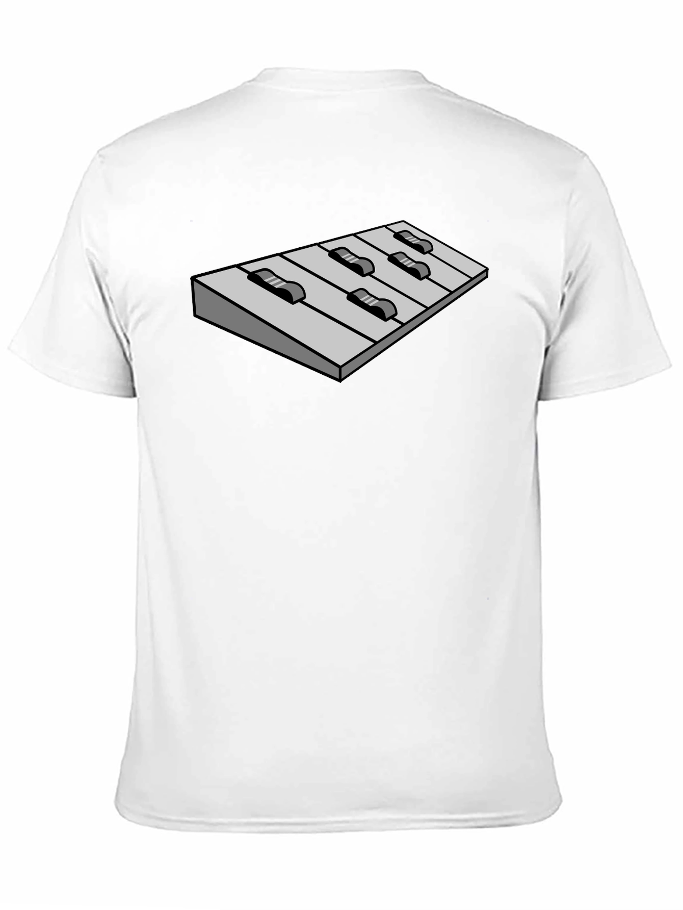 Keyboard Tee - Music Lovers Black Cotton T-Shirt