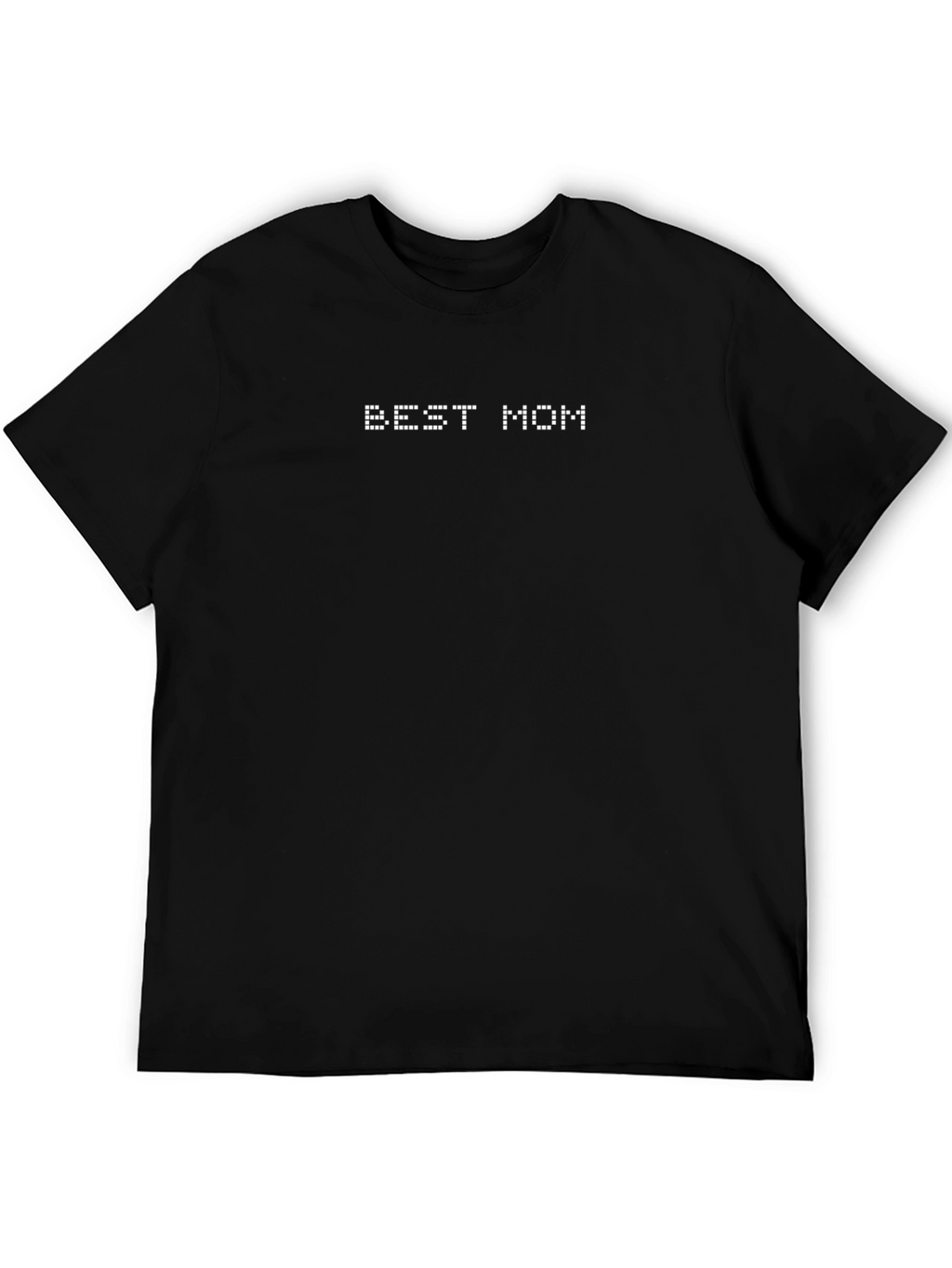 Best Mom Novelty Graphic Tee - Black