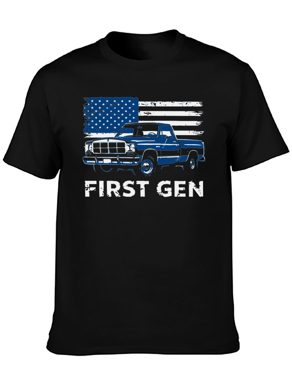 First Gen Truck American Flag Graphic Tee