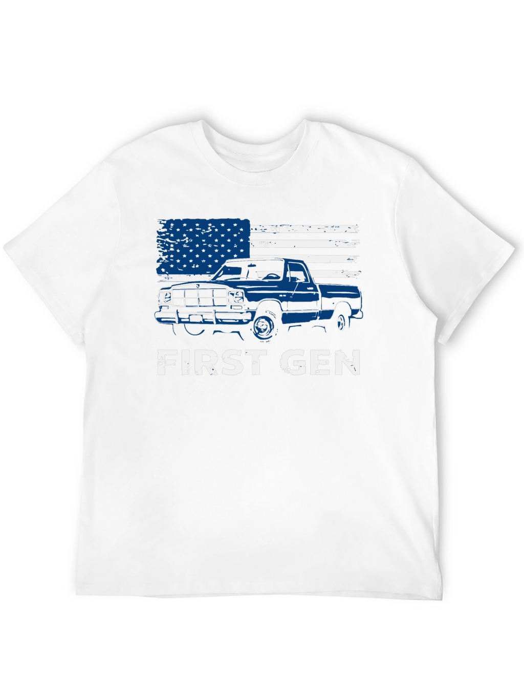 First Gen Truck American Flag Graphic Tee