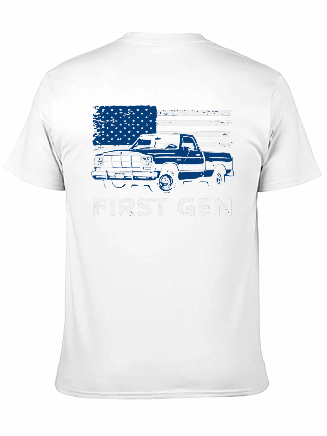 First Gen Truck American Flag Graphic Tee