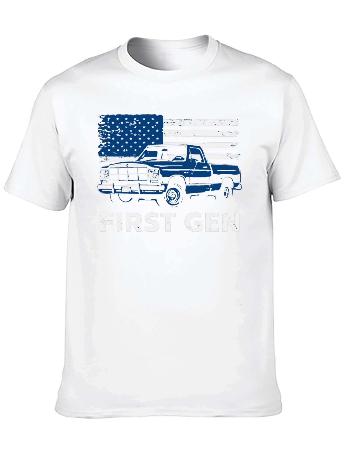 First Gen Truck American Flag Graphic Tee