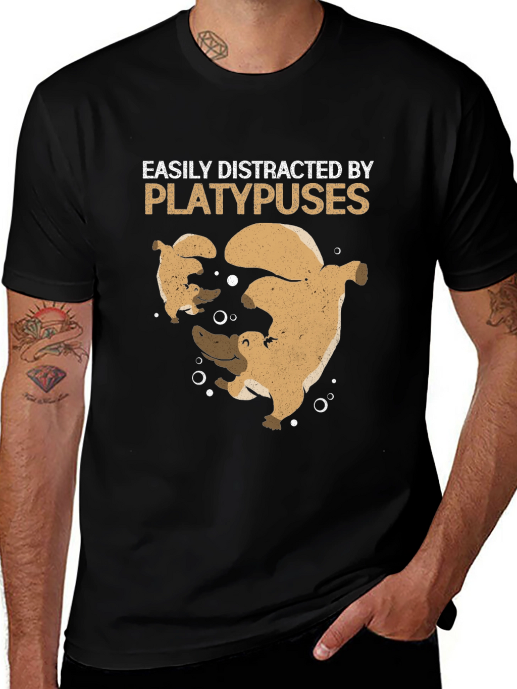 Easily Distracted By Platypuses T-Shirt