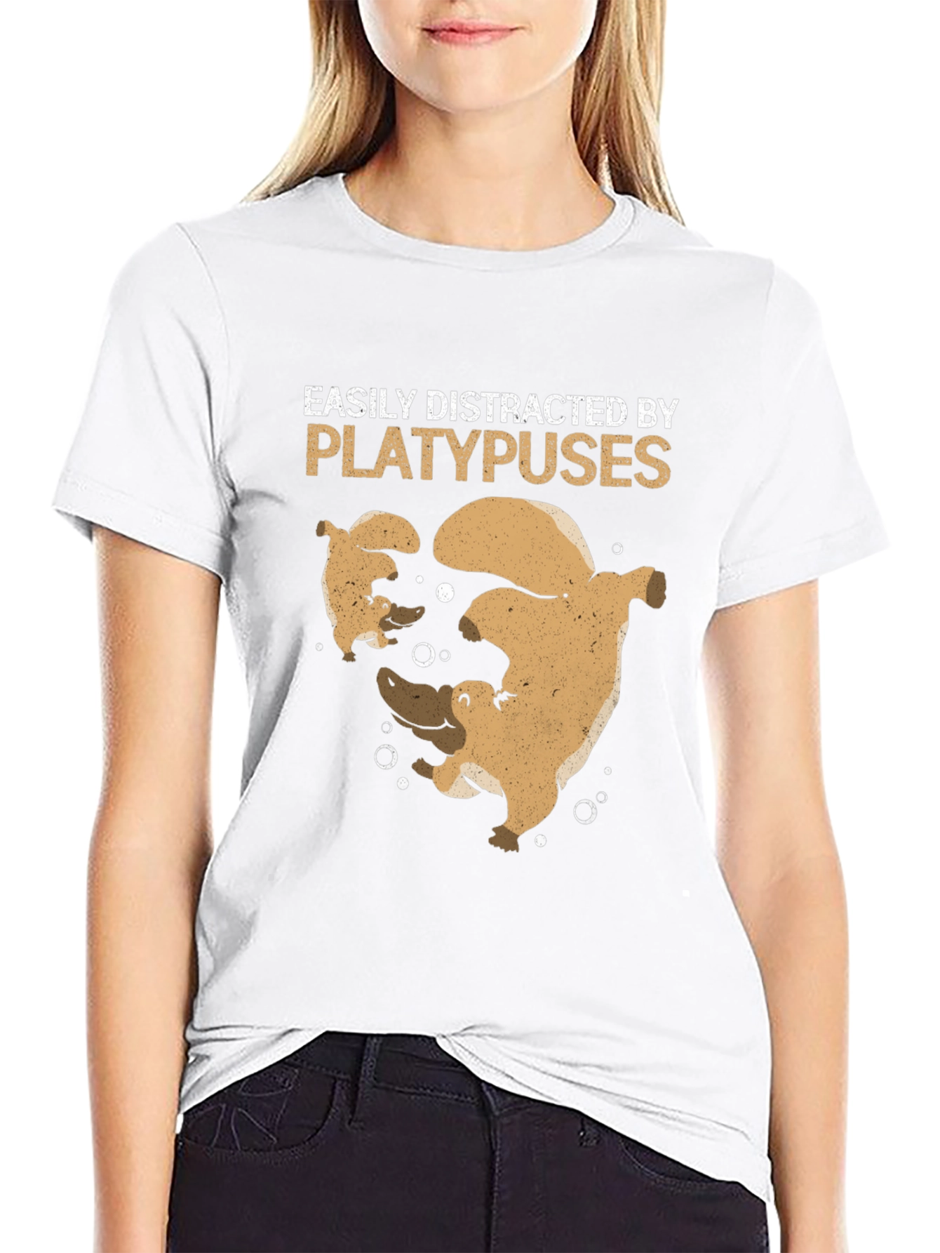 Easily Distracted By Platypuses T-Shirt