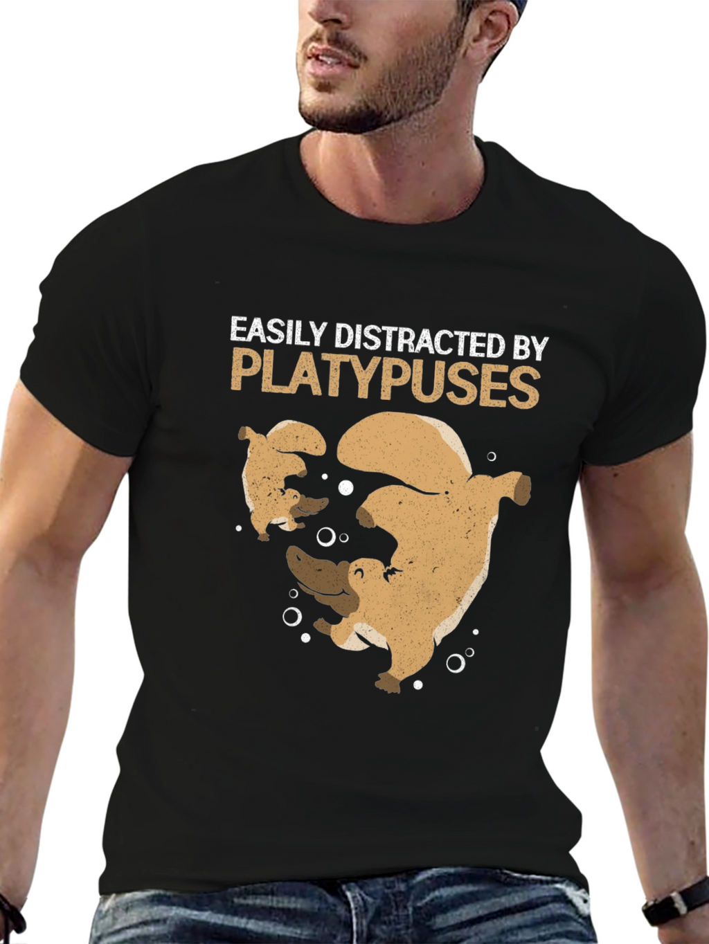 Easily Distracted By Platypuses T-Shirt