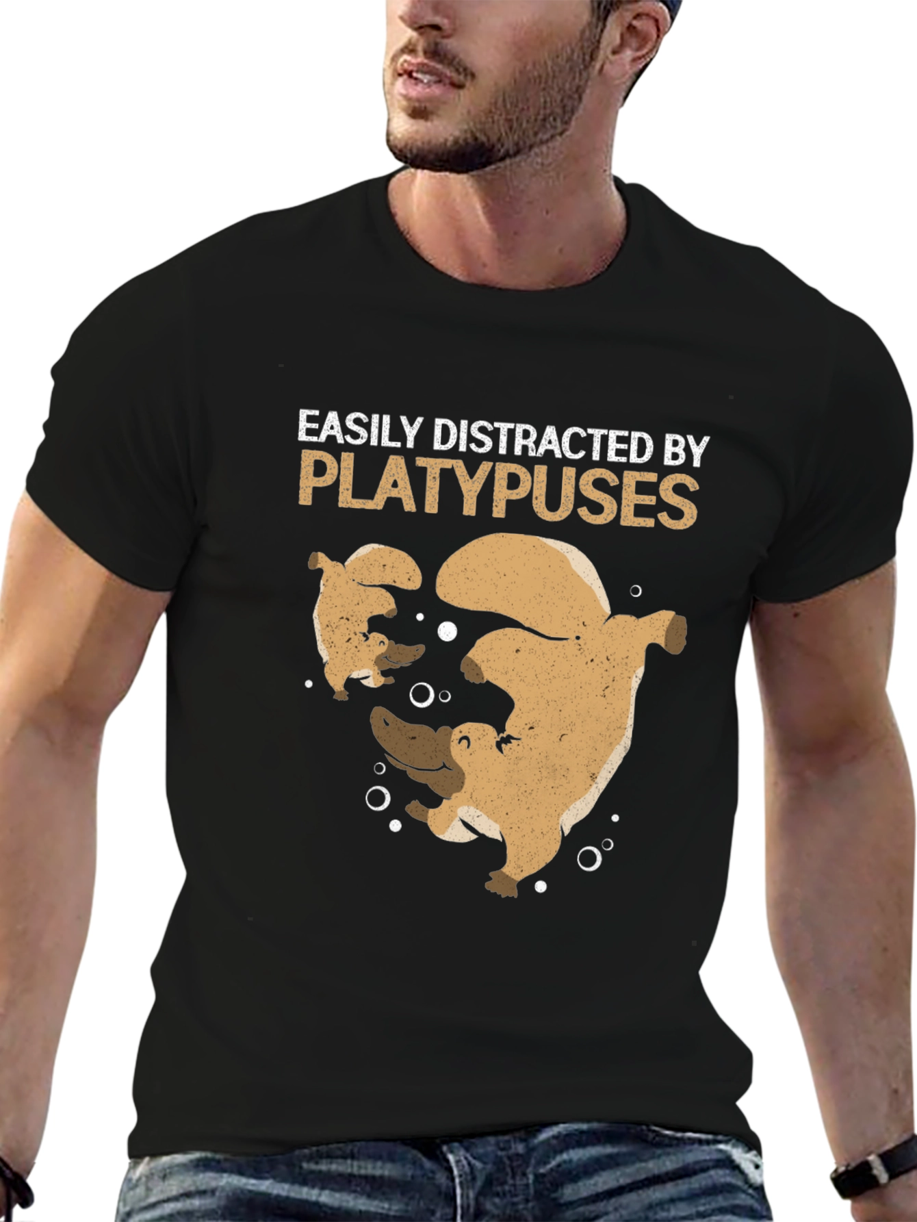 Easily Distracted By Platypuses T-Shirt